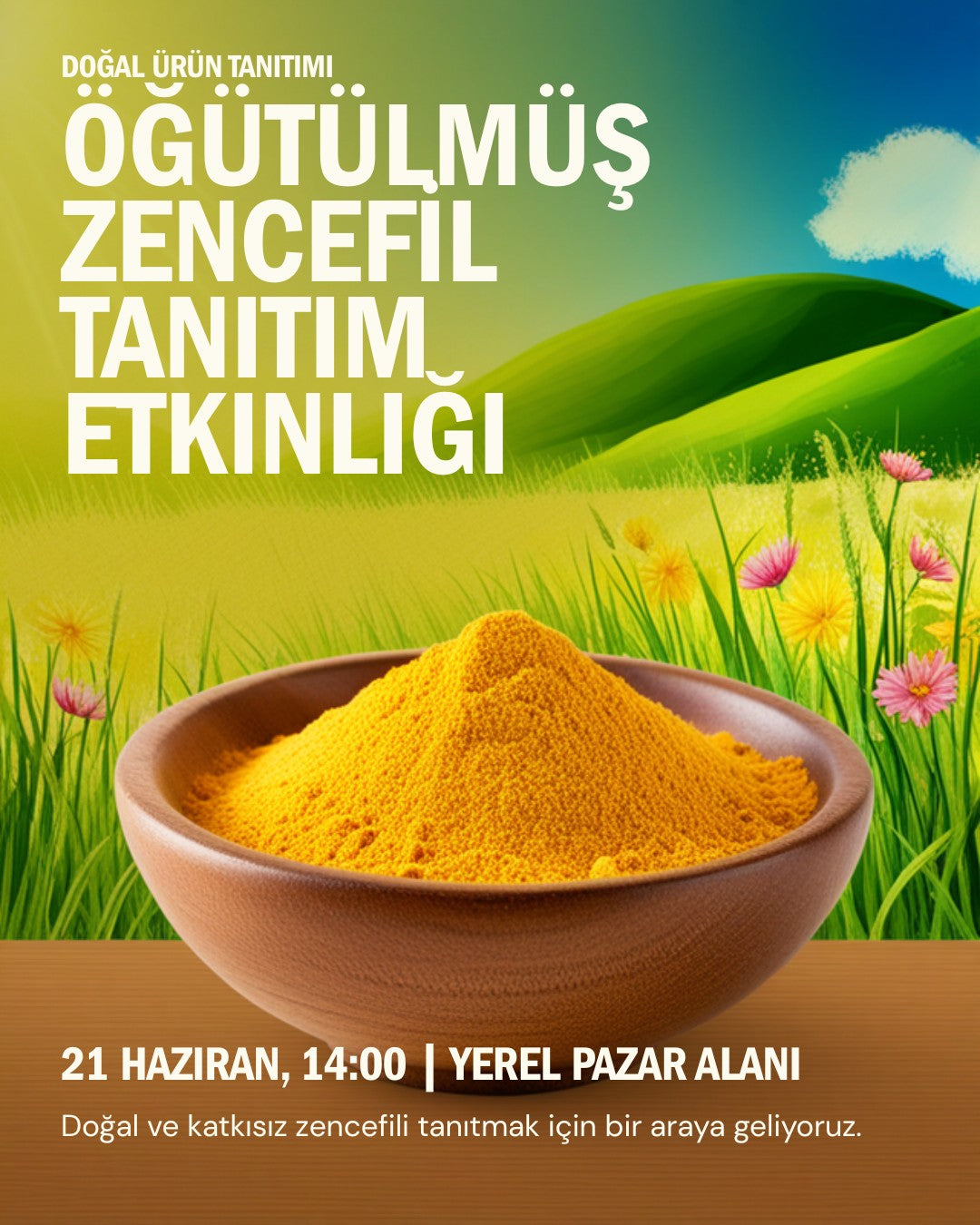 Öğütülmüş Zencefil – Doğal & Katkısız