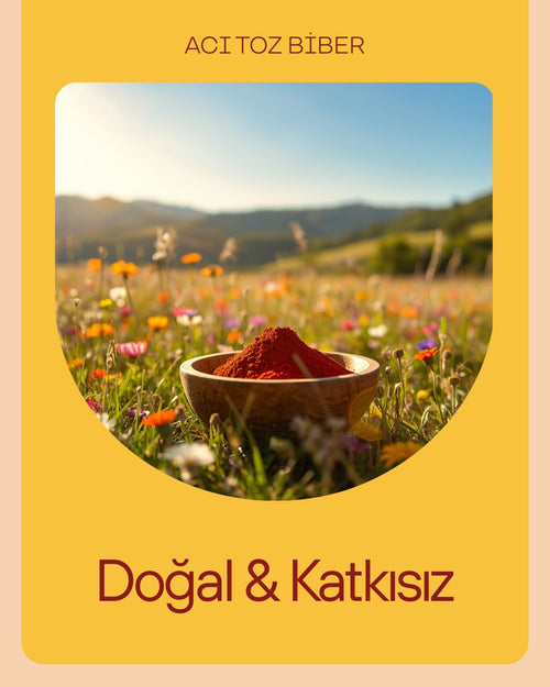 Acı Toz Biber – Doğal & Katkısız