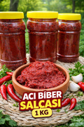 🌶️ Antep Acı Biber Salçası 1KG