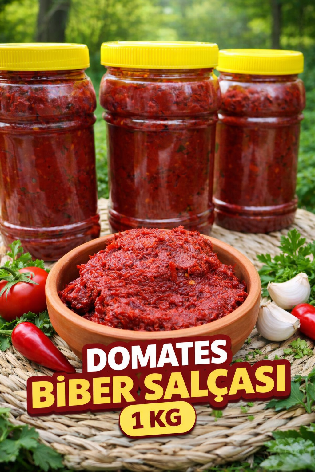 Antep Gün Kurusu Domates Salçası 1kg