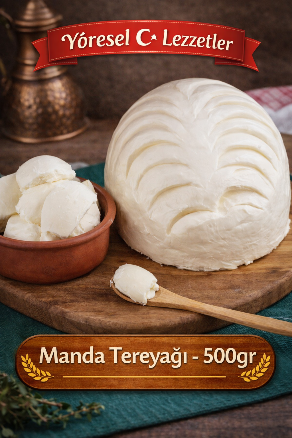 Manda Tereyağı 500gram