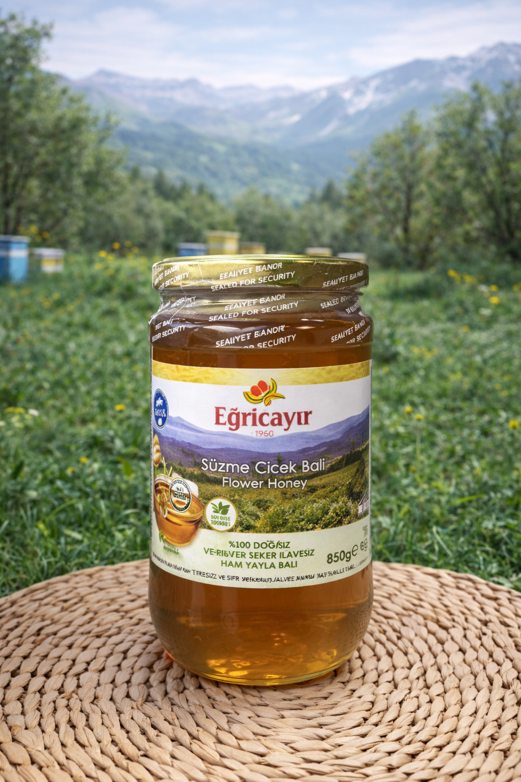 TOROS Dağları Süzme Çiçek Balı 🍯 (Sıfır Şeker)